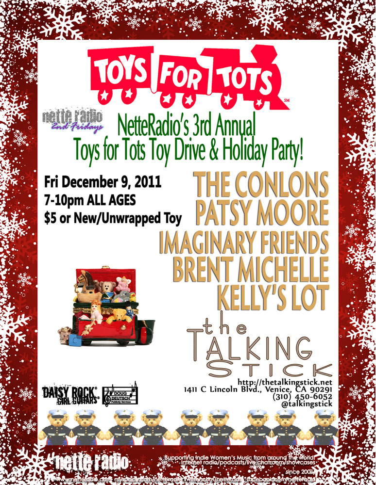 NetteRadio Affect The Effect Toys for Tots Toy Drive 120911